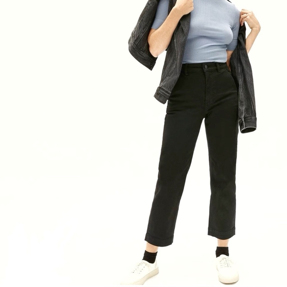 Everlane Straight-Leg Crop Jeans